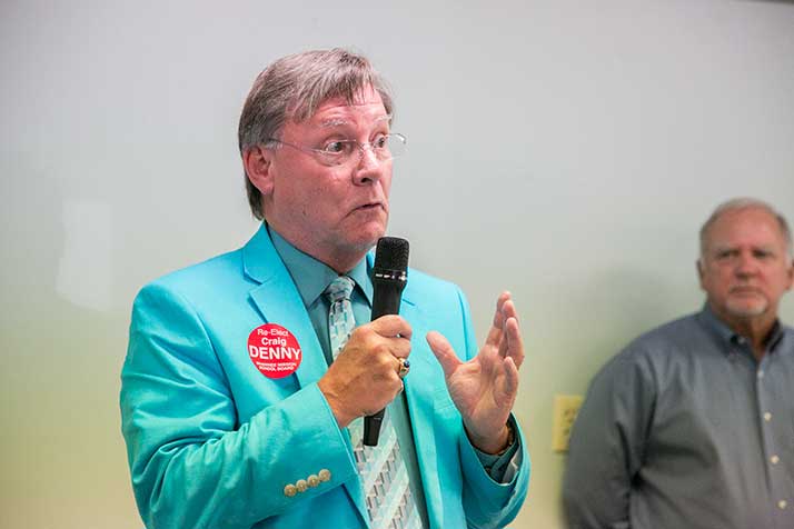 Craig Denny, PhD, has been elected Shawnee Mission school board president for the coming school year.