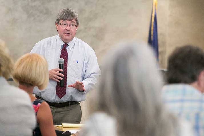 Mark Tallman of the Kansas Association of School Boards.