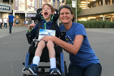 Laura Robeson and her son Danny. Submitted photo.