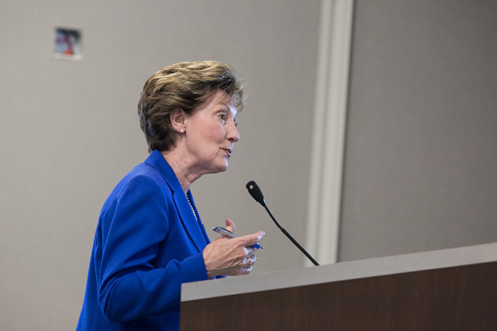 Brenda Dietrich of Ray and Associates is leading the search process for the Shawnee Mission School District's next superintendent.