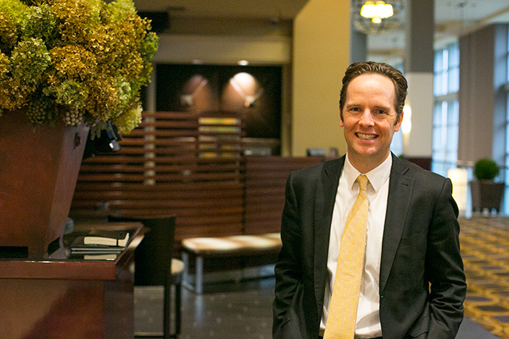 Ed O'Malley at the Overland Park Sheraton this week.