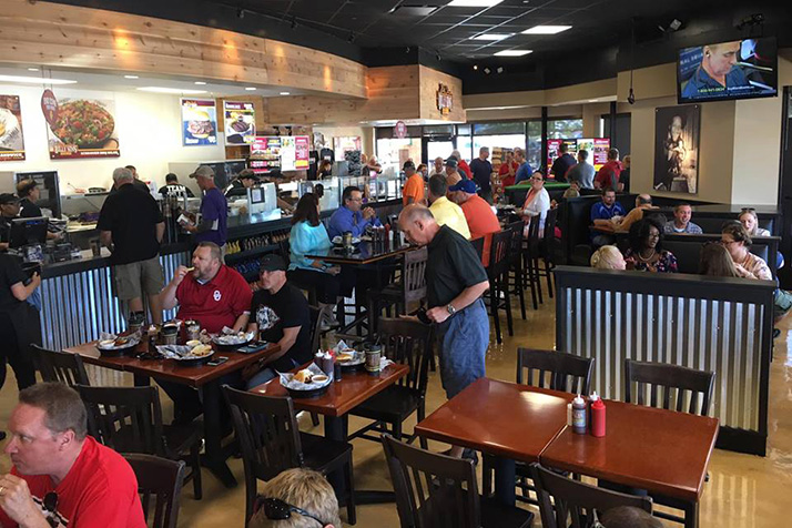 The restaurant held its grand opening in June. Photo via Facebook.