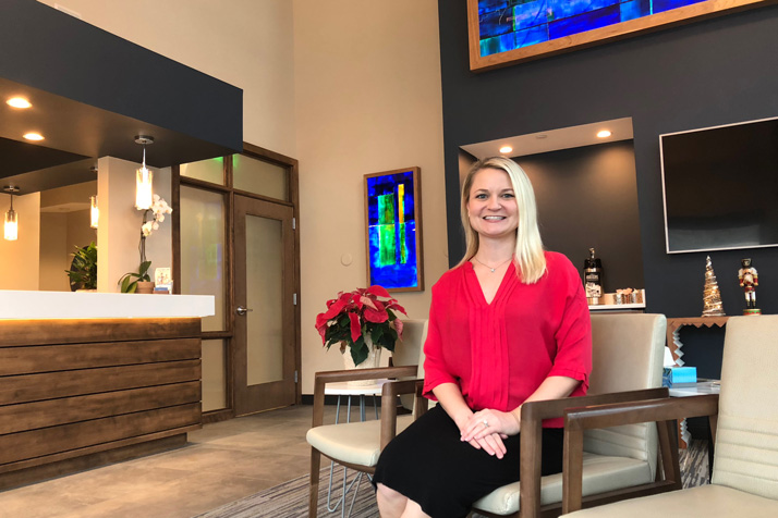Sarah Brent, DDS, lives just a short drive from her new KC Family Dental practice in Fairway.