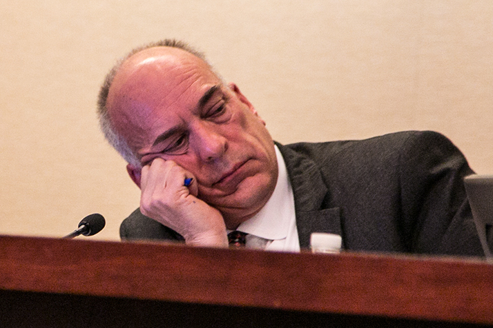 Several speakers made pointed criticisms of 3rd District Commissioner Steve Klika, saying he had misrepresented himself to voters and that he appeared uninterested in the speakers' comments. Klika again voted against a motion to extend Hannes Zacharias's contract.