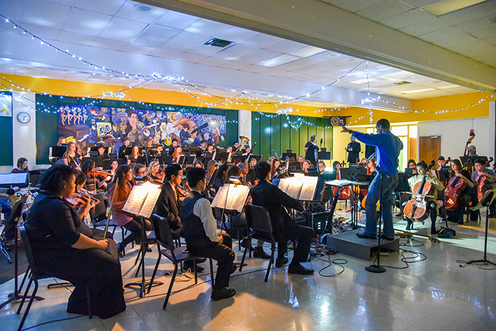 Photo courtesy South Orchestra Supporters.
