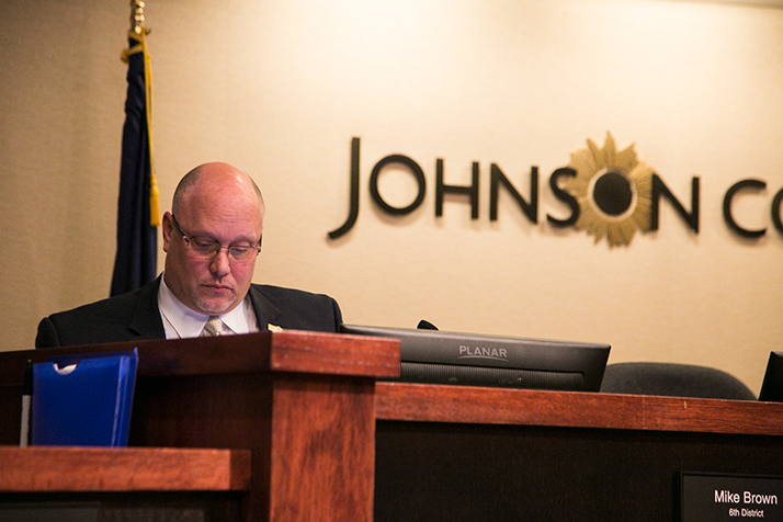 6th District Commissioner Mike Brown expressed frustration with the county manager's office after getting pushback from his constituents on the Lineage Logistics project he supported.