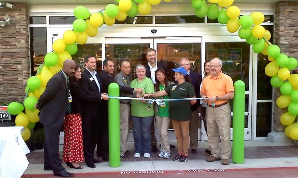 The grand opening drew several area mayors and other office holders.
