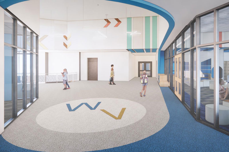 Westwood View Entrance
