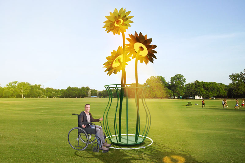 "Three Sunflowers" proposal