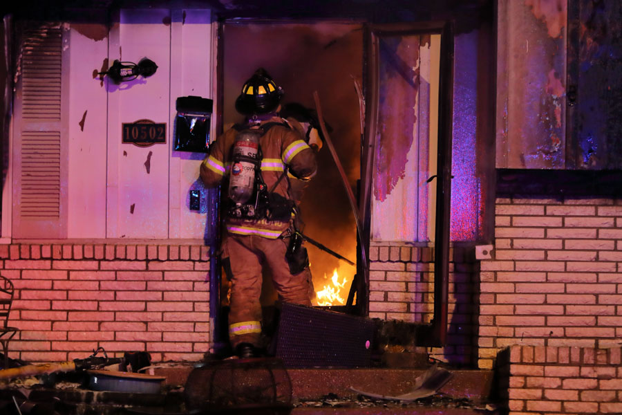 shawneehousefirefrontdoor Shawnee Mission Post Community news