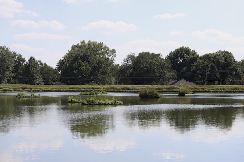 Overland Park's South Lake Park.